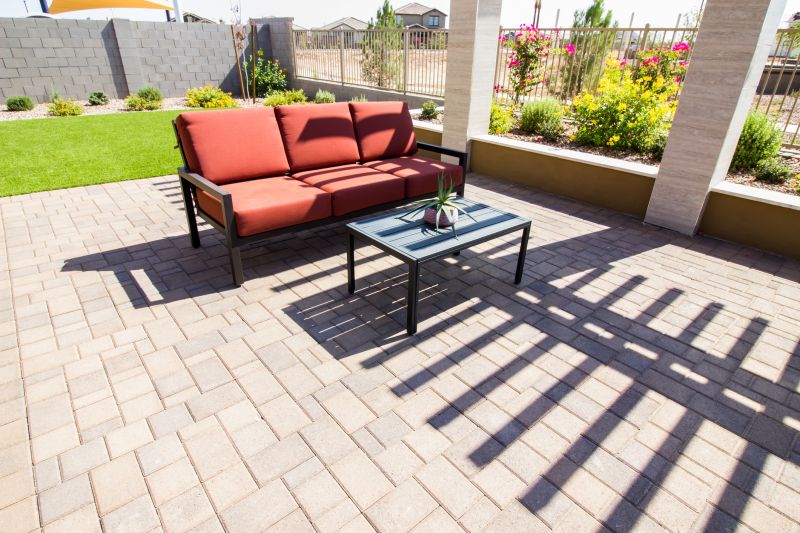 Brick Paved Patio